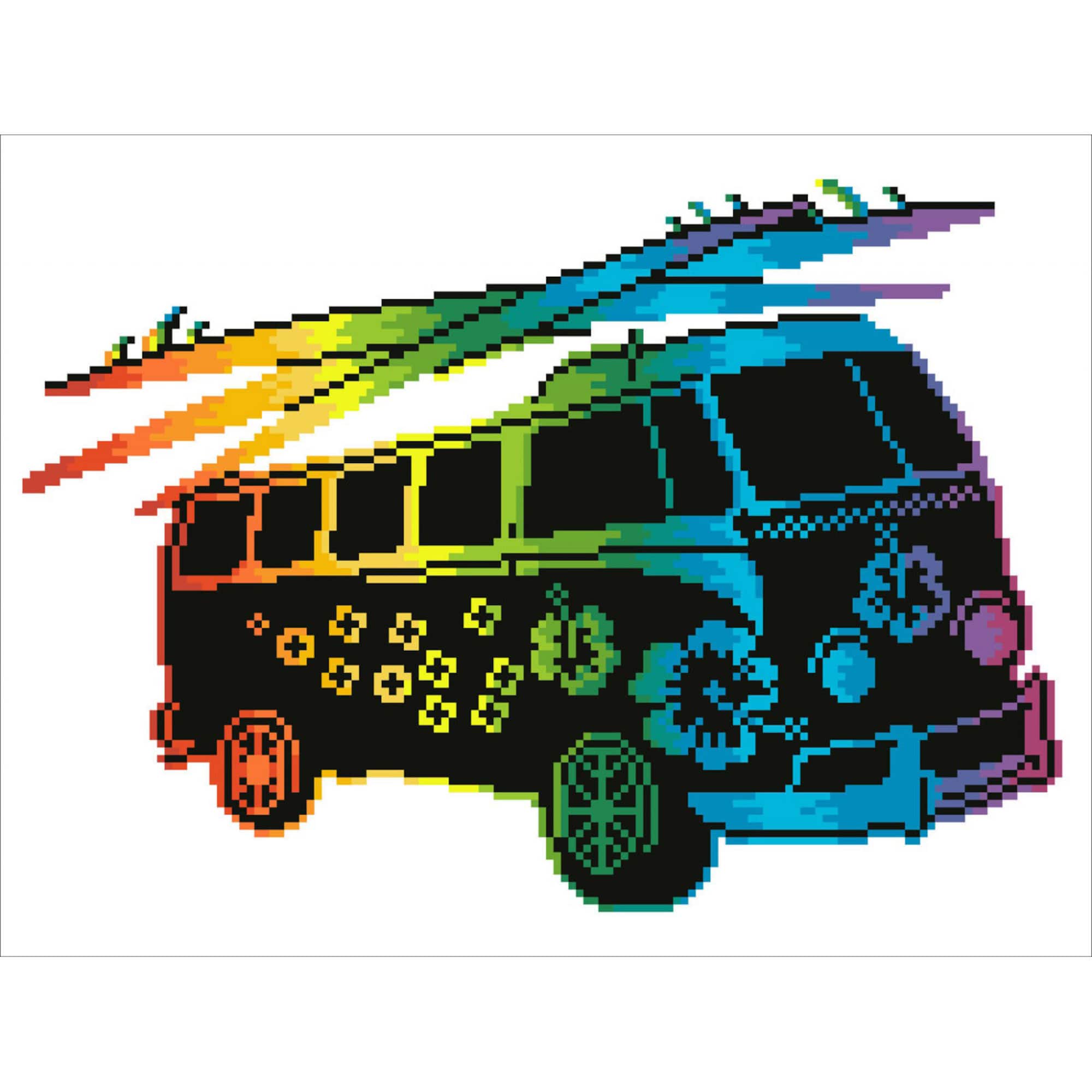 Diamond Dotz® Intermediate Cool Combi Diamond Painting Kit